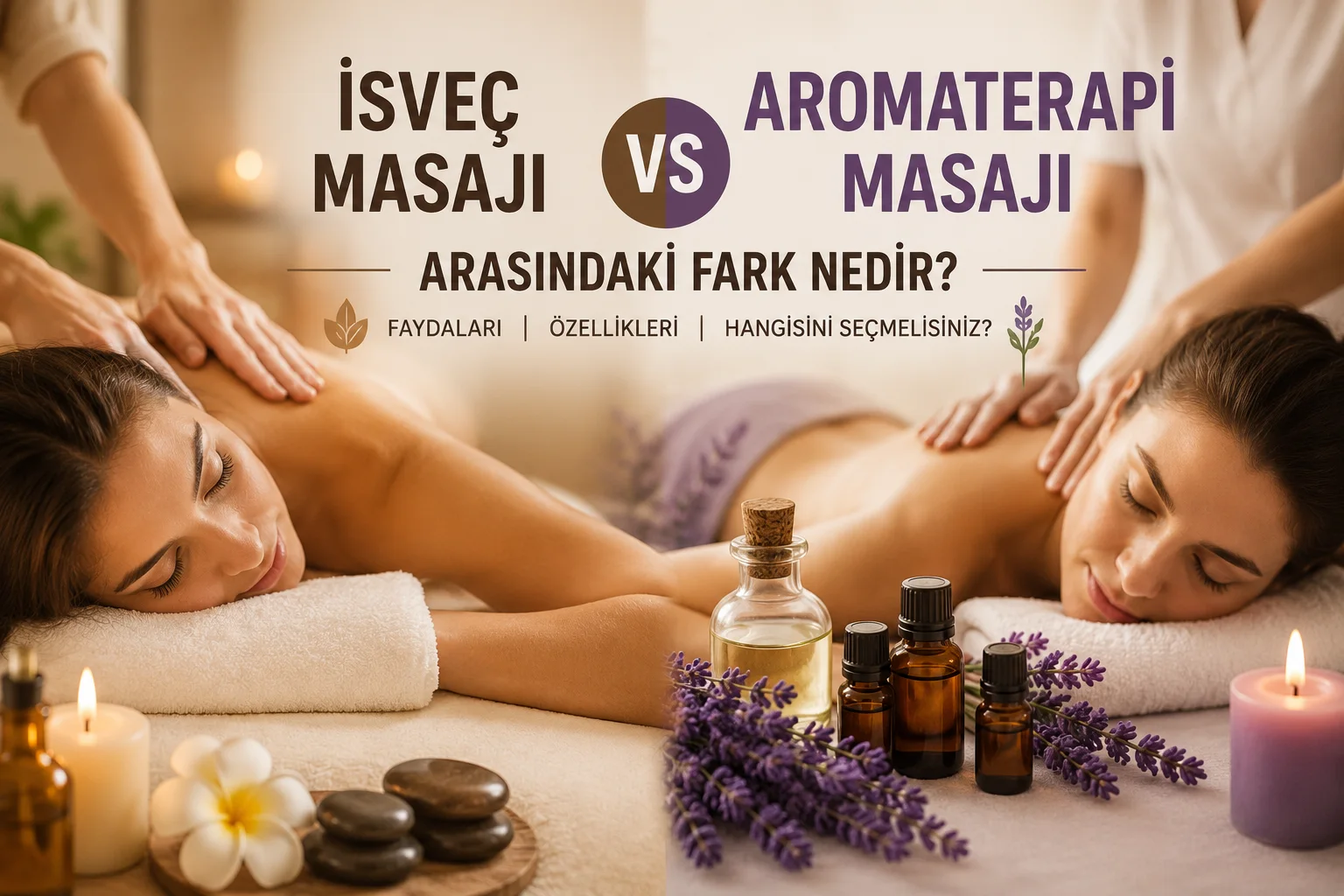 Aromaterapi Masajı ile İsveç Masajı Arasındaki Fark Nedir?